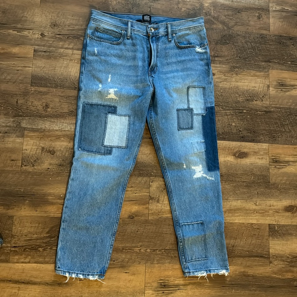 BDG patch work jeans